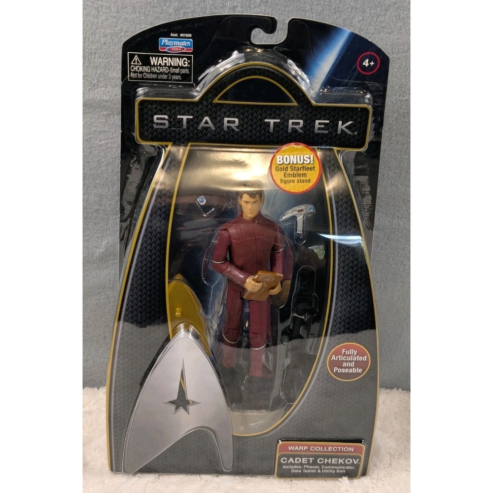 Playmates Star Trek (2009) Warp Collection Cadet Chekov Action Figure